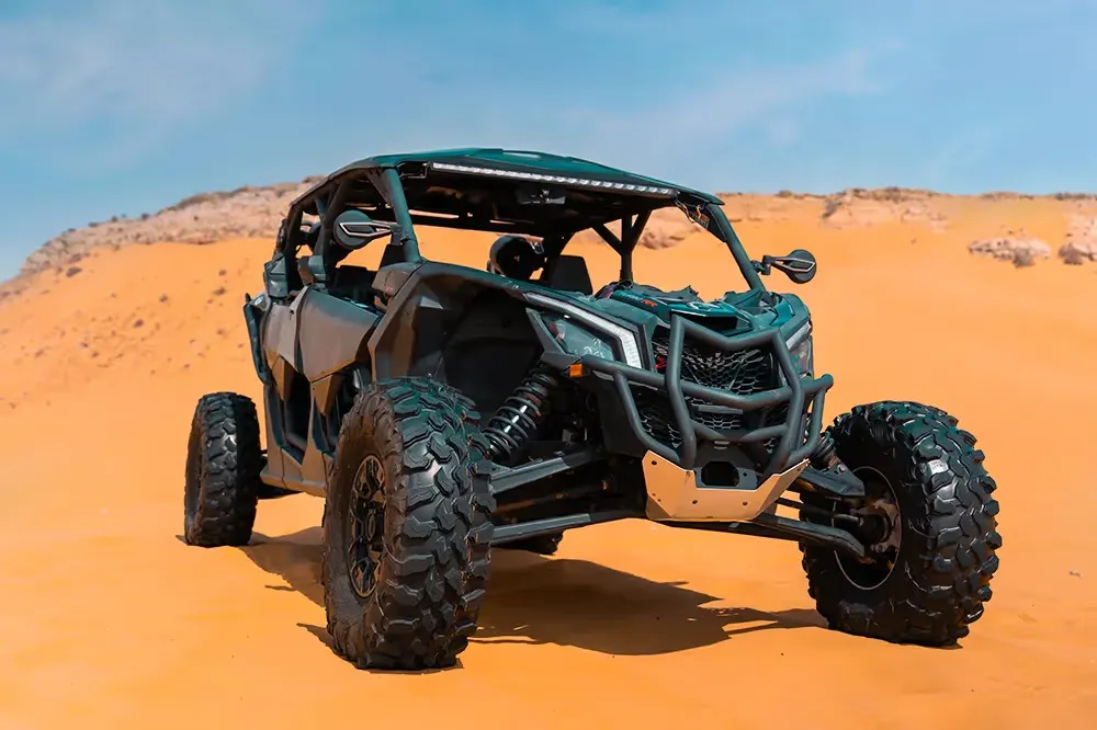 Can-Am Maverick X3 Turbo 4 seats on the Dubai dunes