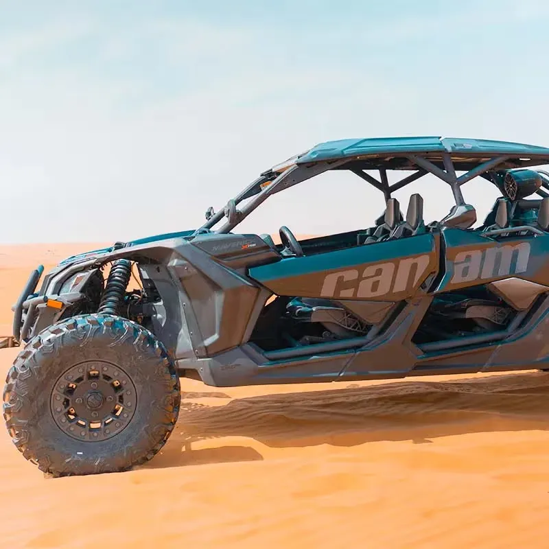 Can-Am Maverick X3 Turbo 4 seats on the Dubai dunes، صورة 3