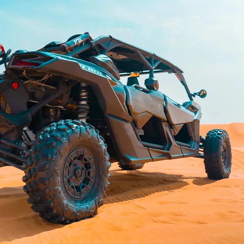 Can-Am Maverick X3 Turbo 4 seats on the Dubai dunes، صورة 4